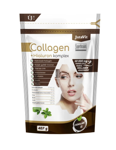 Collagen + Hialuron pudră cu gust de ciocolată...