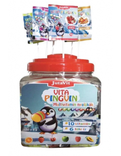 Vita Pingvin acadele cu zahăr, 6 arome x 100 bucăți