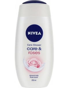 Nivea Gel de duș Care & Roses x 250 ml