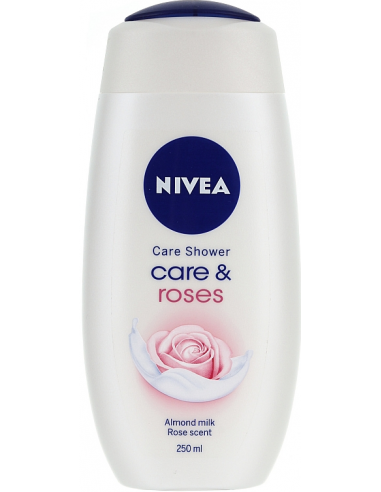 Nivea Gel de duș Care & Roses x 250 ml