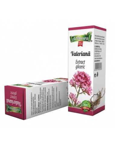 Extract Gliceric Valeriană 50 ml – AdNatura