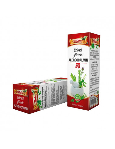 Extract Gliceric Alergocalmin 50 ml – AdNatura