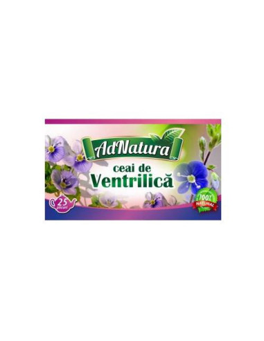 Ceai de Ventrilică 25 plicuri – AdNatura