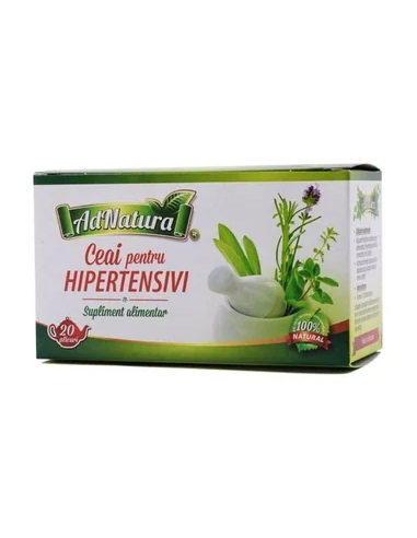 Ceai pentru Hipertensivi 20 plicuri – AdNatura