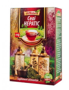 Ceai Hepatic 50 g – AdNatura