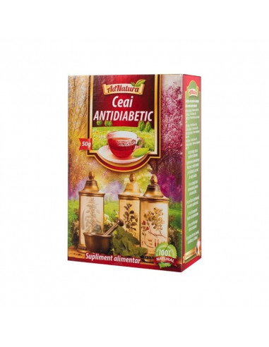 Ceai Antidiabetic 50 g – AdNatura