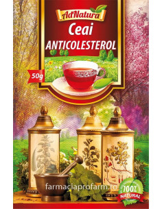 Ceai anticolesterol x 50 g – AdNatura