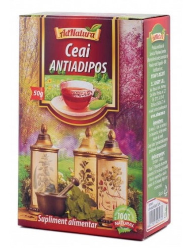 Ceai antiadipos x 50 g – AdNatura