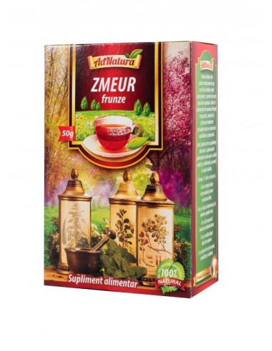Ceai zmeur frunze x 50 g – AdNatura