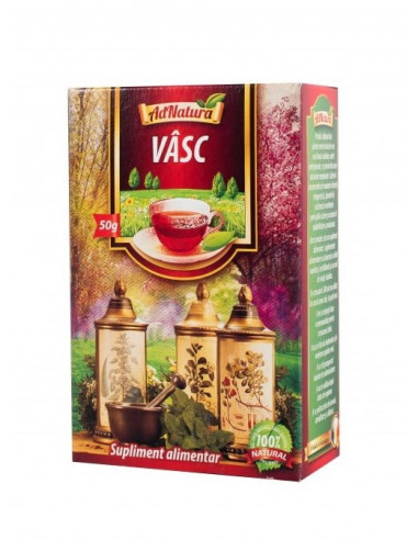 Ceai vâsc x 50 g – AdNatura
