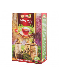 Ceai trifoi roșu flori x 30 g – AdNatura