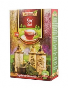 Ceai soc flori x 50 g – AdNatura