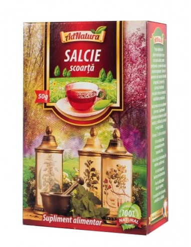 Ceai salcie (scoarță) x 50 g – AdNatura