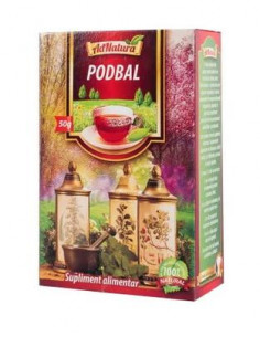 Ceai podbal frunze x 50 g – AdNatura