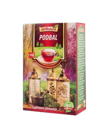 Ceai podbal frunze x 50 g – AdNatura