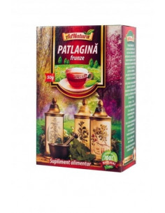 Ceai pătlagină frunze x 50 g – AdNatura