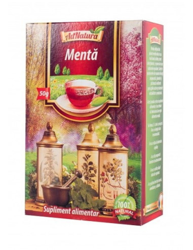 Ceai mentă frunze x 50 g – AdNatura