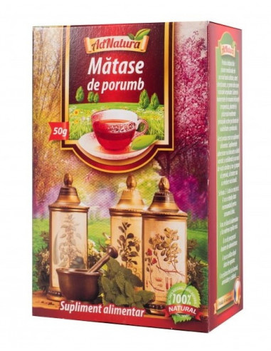 Ceai mătase de porumb x 50 g – AdNatura