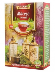 Ceai măceșe fructe întregi x 50 g – AdNatura