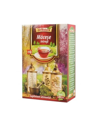 Ceai măceșe fructe întregi x 50 g – AdNatura