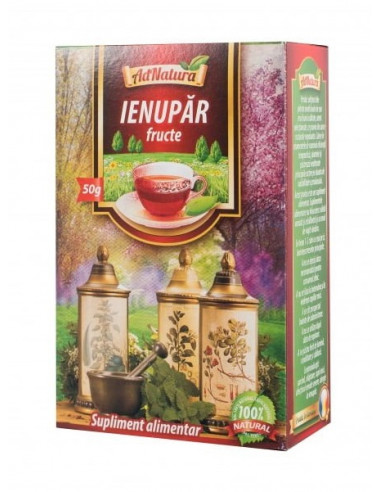 Ceai ienupăr fructe x 50 g – AdNatura
