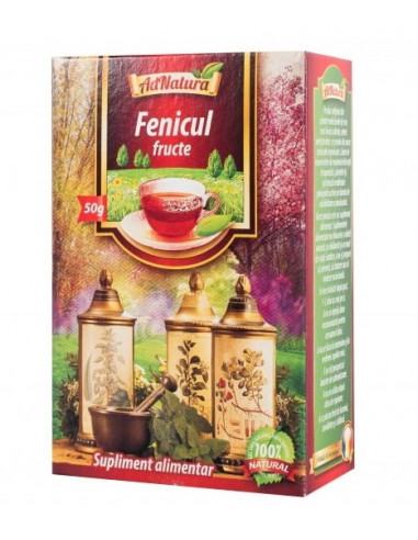 Ceai fenicul fructe x 50 g – AdNatura
