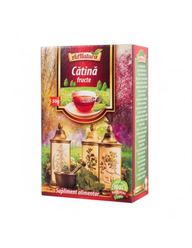 Ceai cătină fructe x 50 g – AdNatura