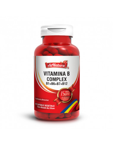 Vitamina B Complex x 60 capsule – AdNatura