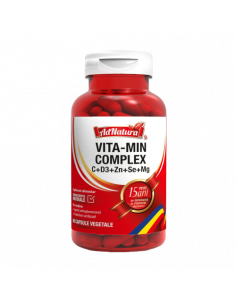Vita-Min Complex C + D3 + Zn + Se + Mg x 60 capsule –...