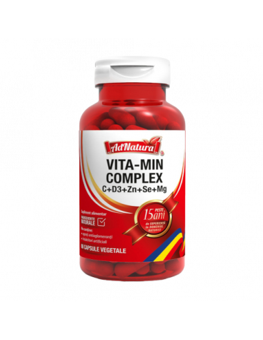 Vita-Min Complex C + D3 + Zn + Se + Mg x 60...