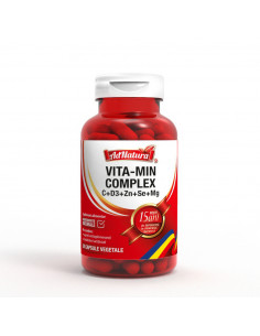 Vita-Min Complex C + D3 + Zn + Se + Mg x 30 capsule –...