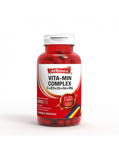 Vita-Min Complex C + D3 + Zn + Se + Mg x 30...