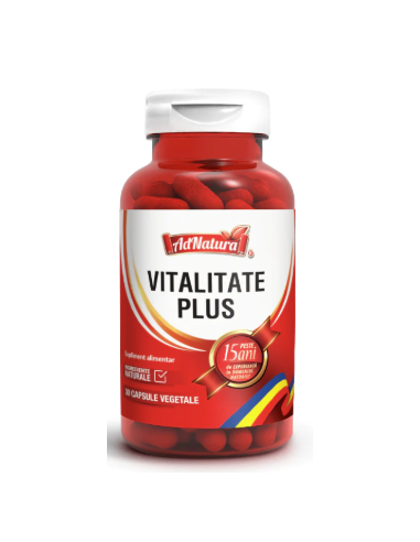 Vitalitate Plus x 30 capsule – AdNatura