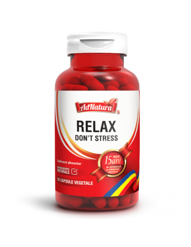 Relax – Don’t Stress, 30 capsule AdNatura