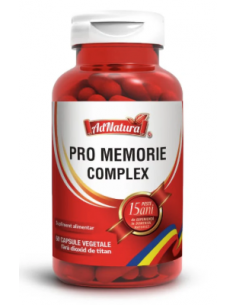 Pro Memorie Complex, 60 capsule AdNatura