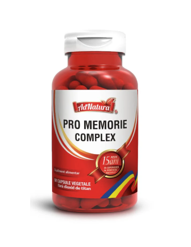 Pro Memorie Complex, 60 capsule AdNatura