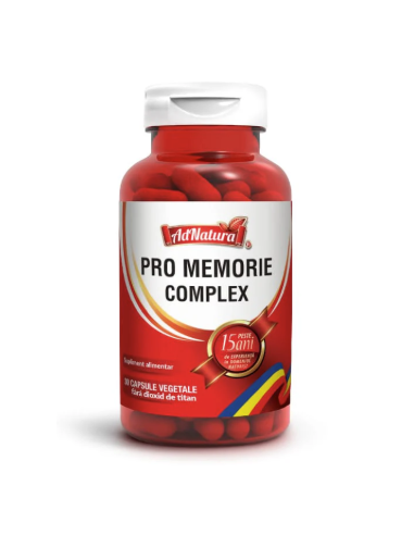 Pro Memorie Complex, 30 capsule AdNatura