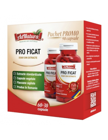 Pro Ficat, 60 + 30 capsule AdNatura