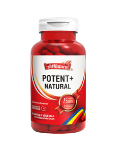 Potent + Natural, 60 capsule AdNatura