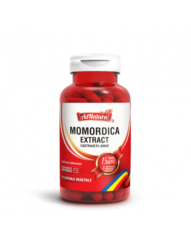 Momordica Extract Castravete-Amar, 30 capsule...
