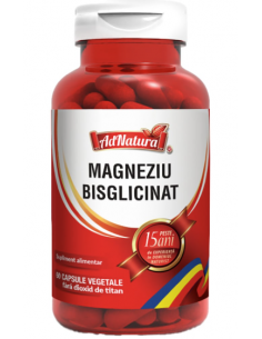 Magneziu Bisglicinat, 60 capsule AdNatura