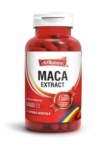 Maca Extract, 30 capsule AdNatura