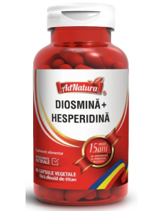 Diosmina + Hesperidina x 60 capsule AdNatura