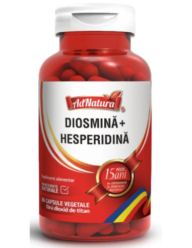 Diosmina + Hesperidina x 60 capsule AdNatura