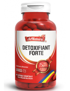 Detoxifiant Forte x 60 capsule AdNatura
