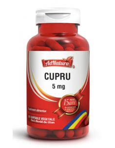 Cupru 5mg x 30 capsule AdNatura