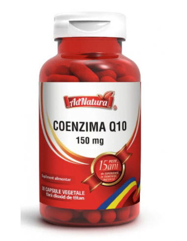 Coenzima Q10 150mg x 30 capsule AdNatura