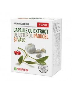 Bano usturoi, vasc, paducel x 30 cps