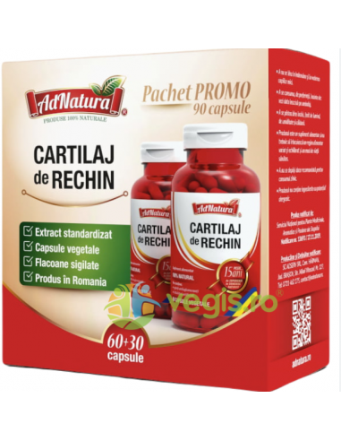 Cartilaj de rechin pachet x 60 + 30 capsule...