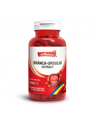 Brânca-ursului extract x 60 capsule AdNatura